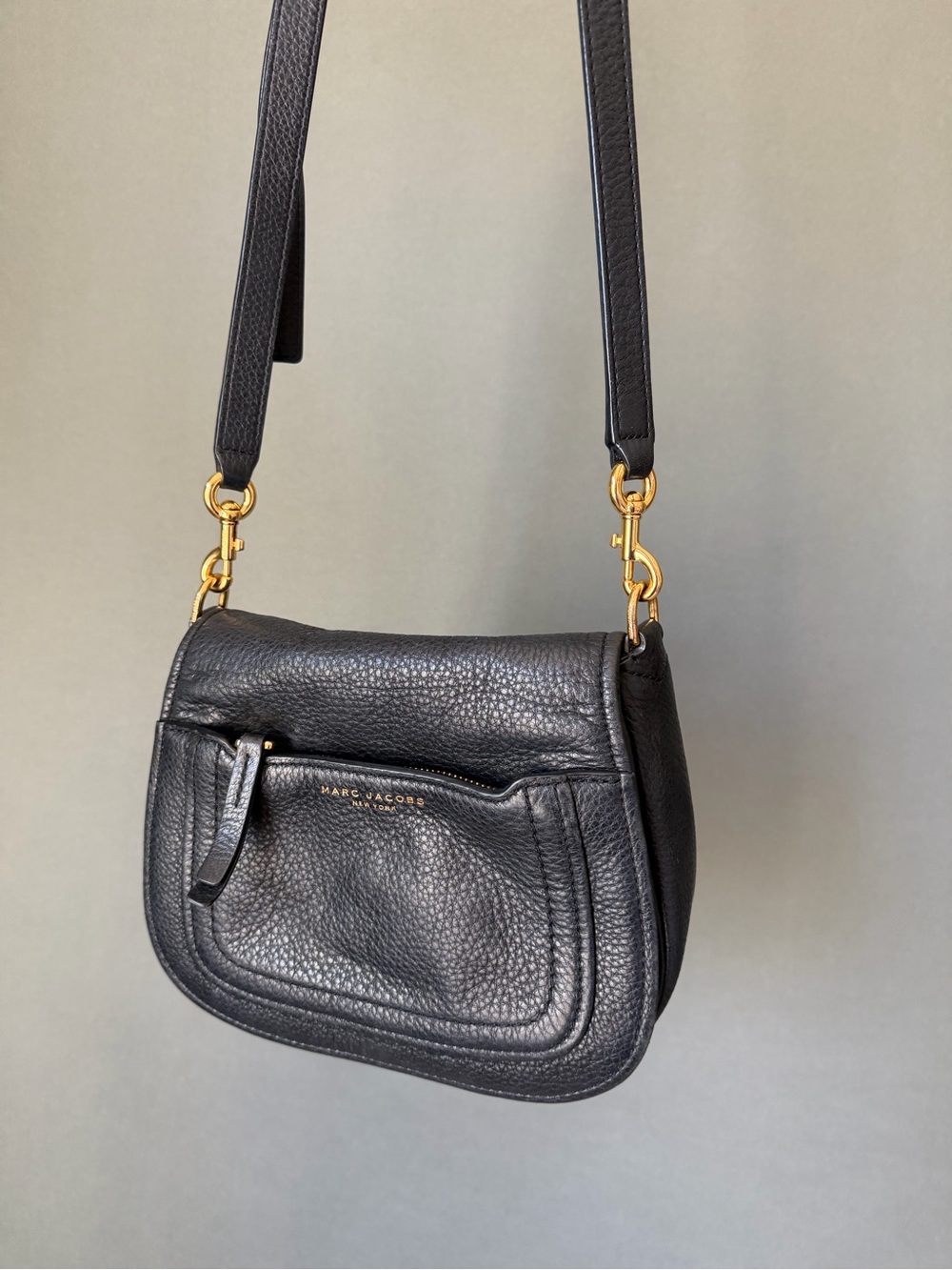 Marc Jacobs Black Pebbled Leather Crossbody Bag Marc Jacobs Empire City Bag